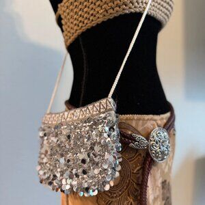 90s sequins crossbody bag